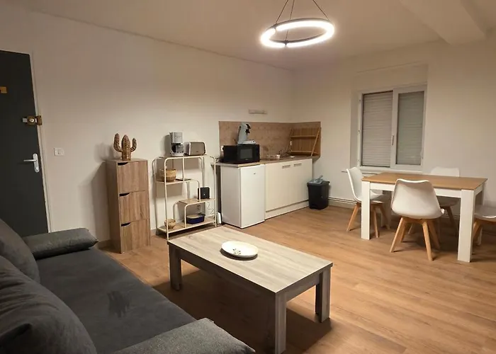 Ema Centre-ville T2 Renove Cocon Cosy Parking 34m2